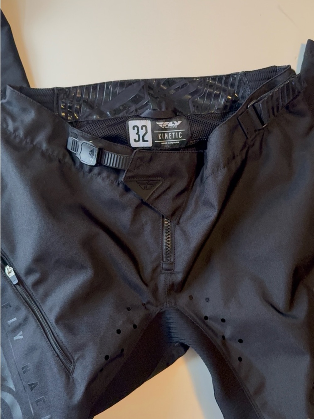 Fly Racing Men's Black Softshell Riding Pants - Picture 6 of 6